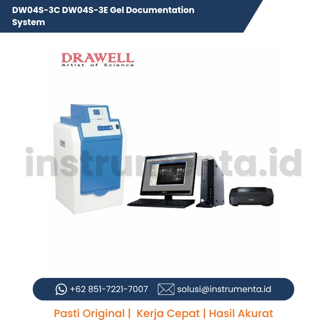 Jual DW04S-3C/DW04S-3E Gel Documentation System Distributor Resmi Ready Stock Alat Dokumentasi Gel Laboratorium